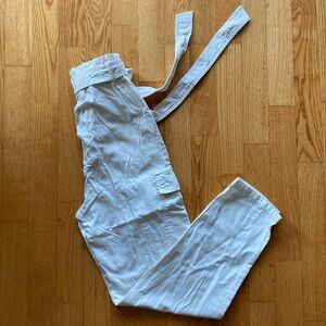 H&M White Cargo Pants
